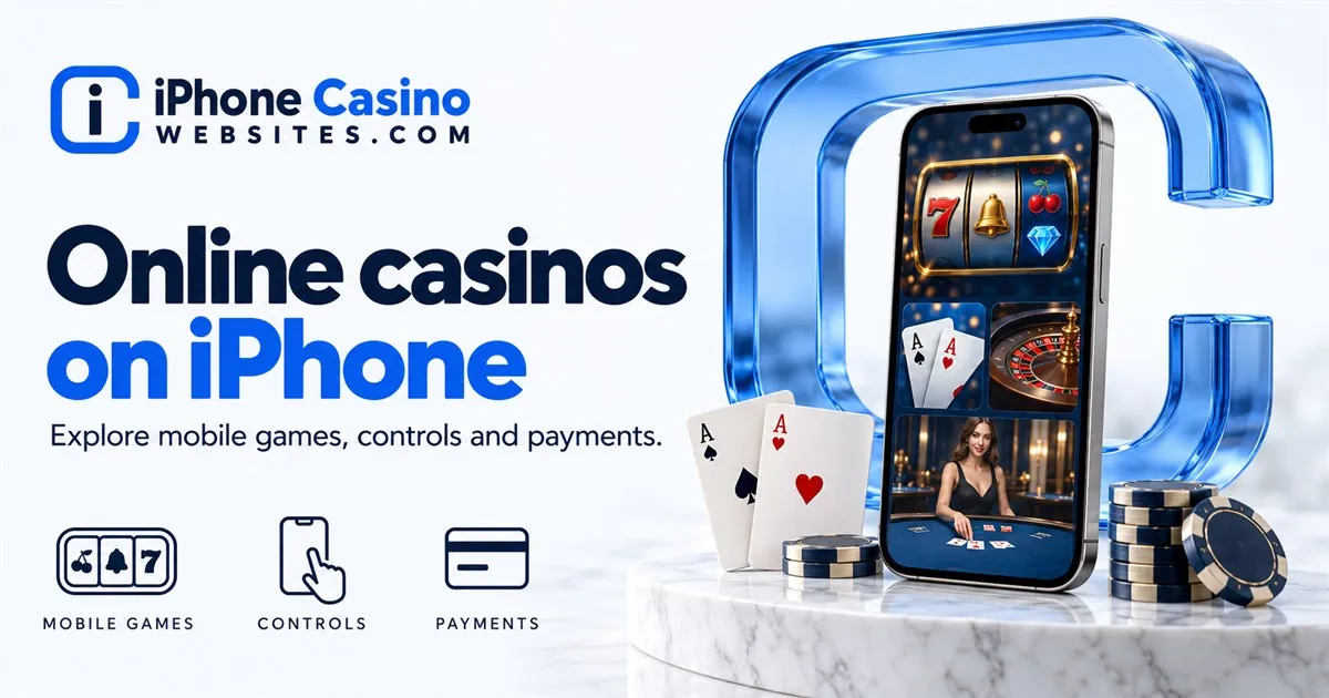 A titanium smartphone with generic casino game tiles, cards and chips framed by a sapphire glass C.